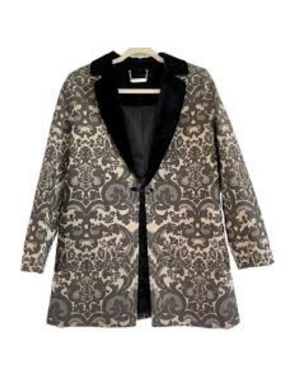 🏰SOFT SURROUNDINGS🏰VELVET & BROCADE LONG JACKET🏰